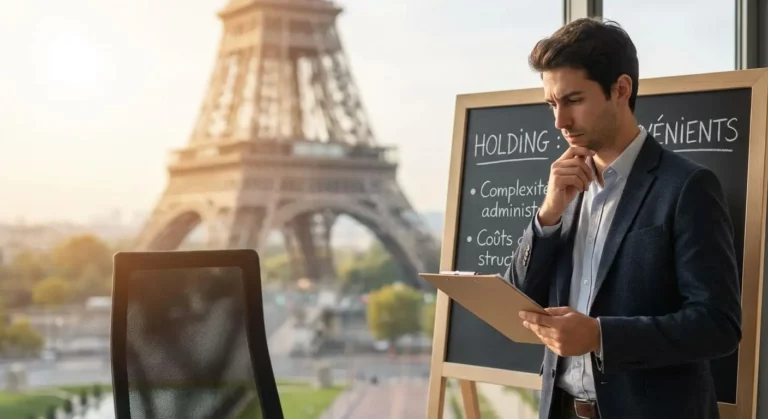 Holding avantages inconvenients france 1