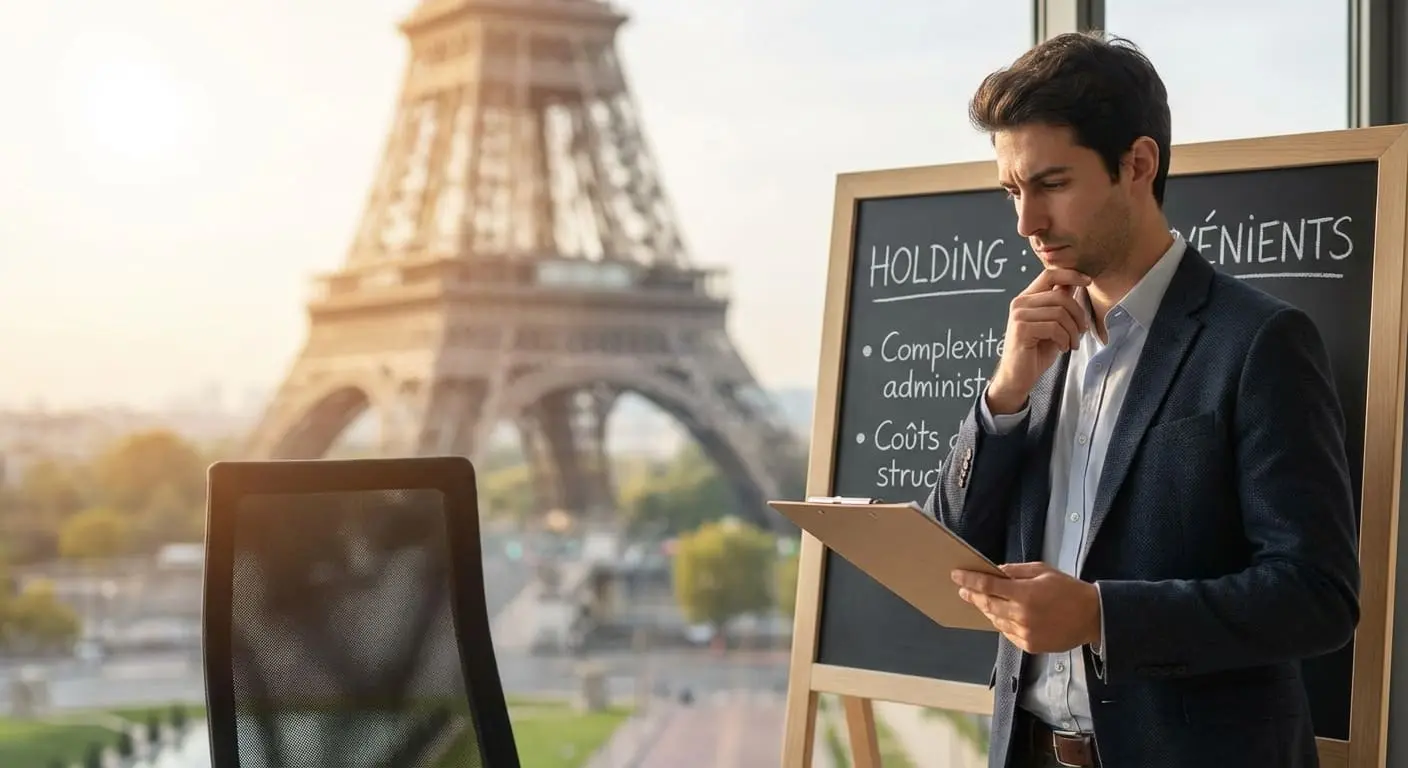 Holding avantages inconvenients france 1