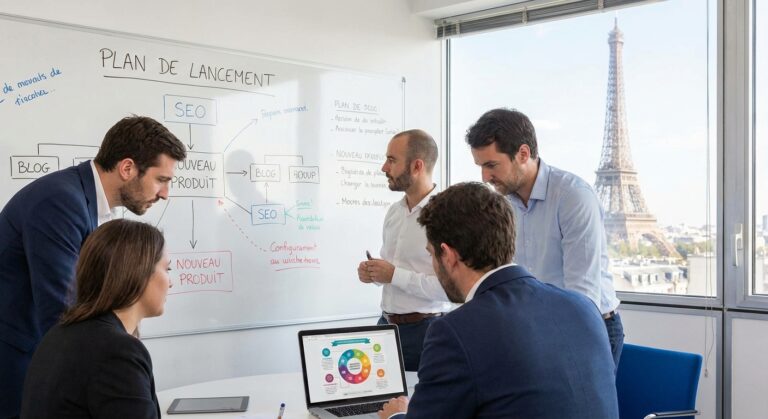 Plan lancement produit reussi france