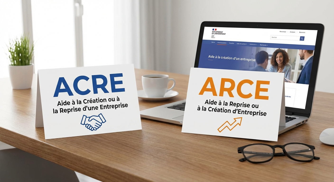 Acre arce differences creation entreprise