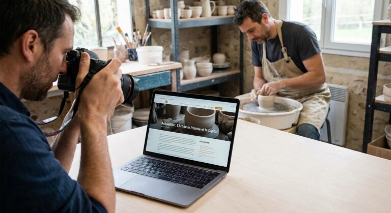 Blog pour site web artisan