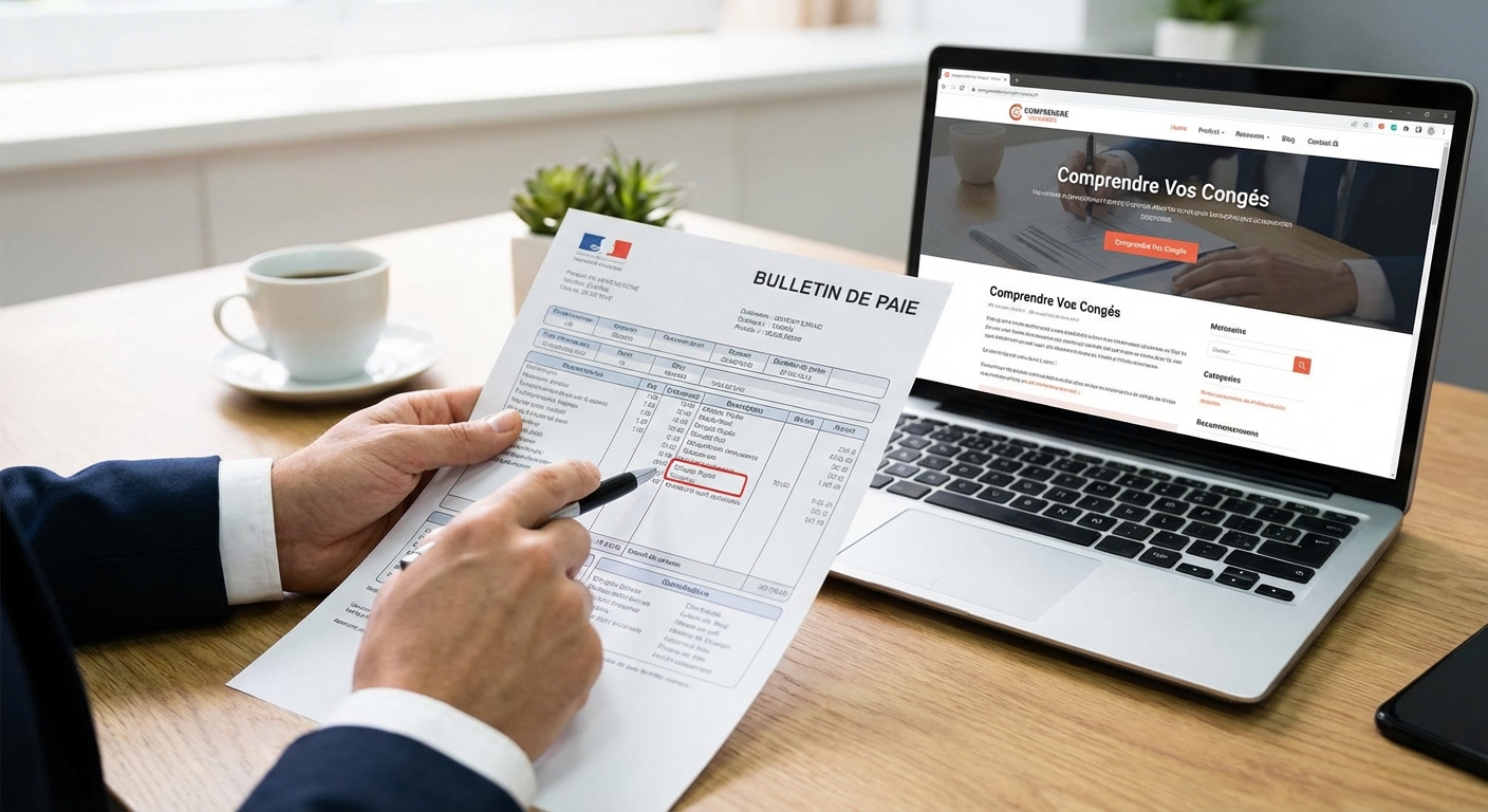 Comprendre conges fiche de paie