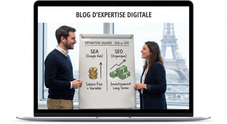 Expert sea seo definition salaire difference