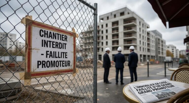 Faillite promoteur immobilier droits recours