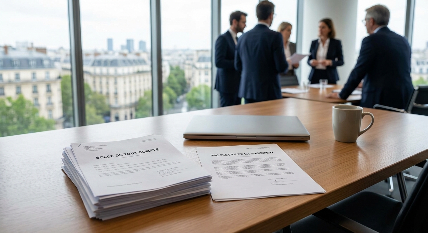 Licenciement faute grave solde de tout compte