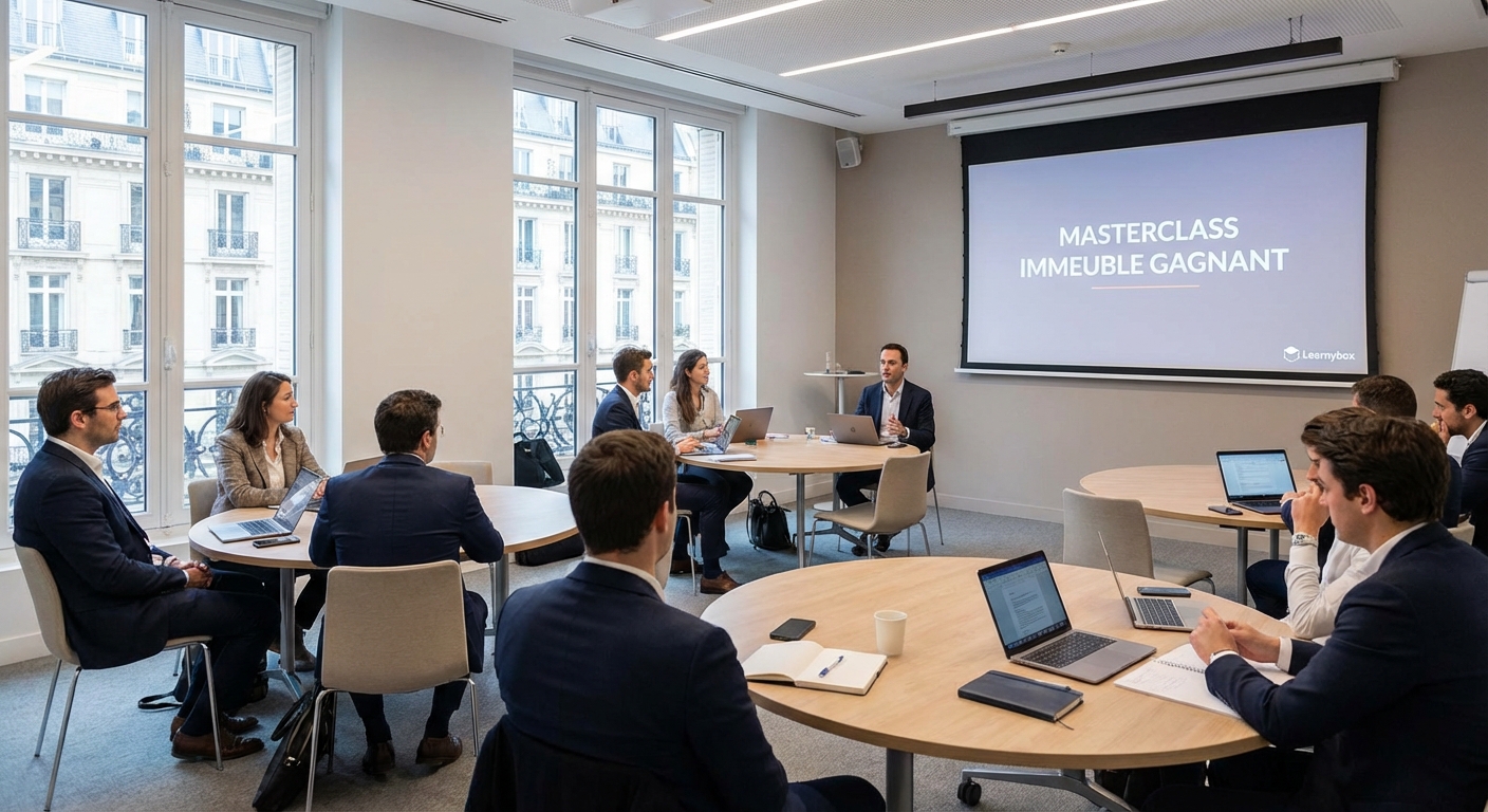Masterclass immeuble gagnant learnybox