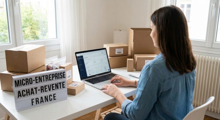 Micro entreprise achat revente