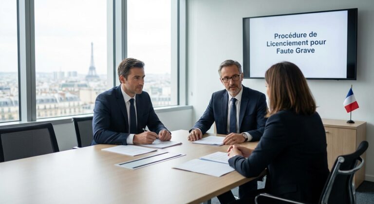 Procedure licenciement faute grave