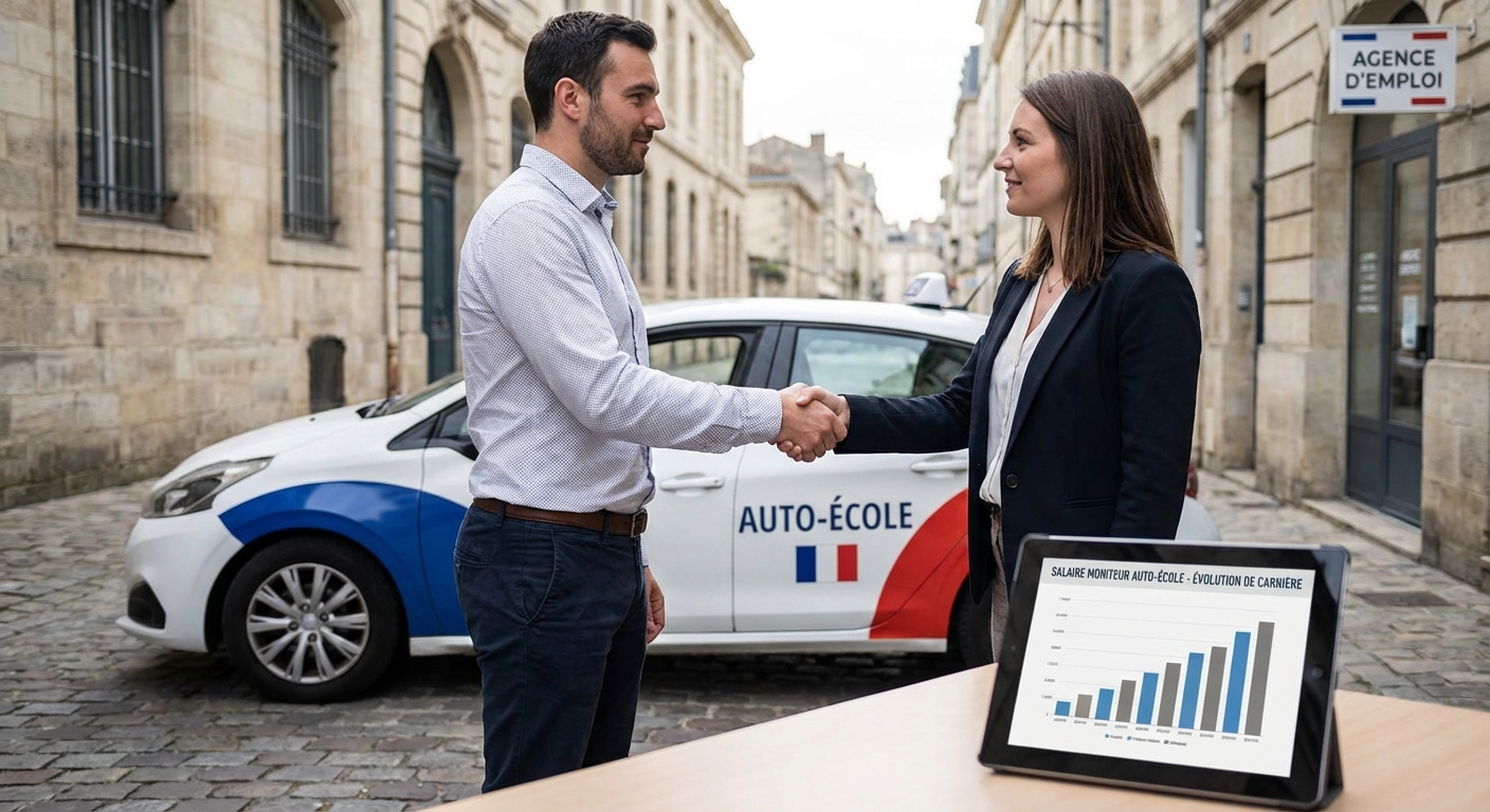 Salaire moniteur auto ecole