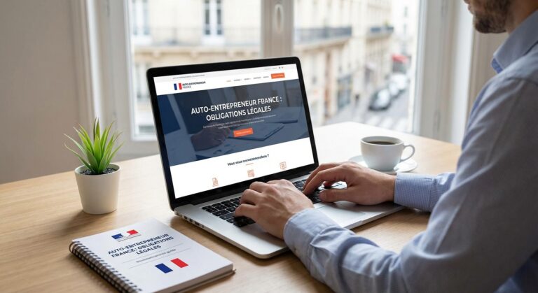 Site internet auto entrepreneur obligations legales