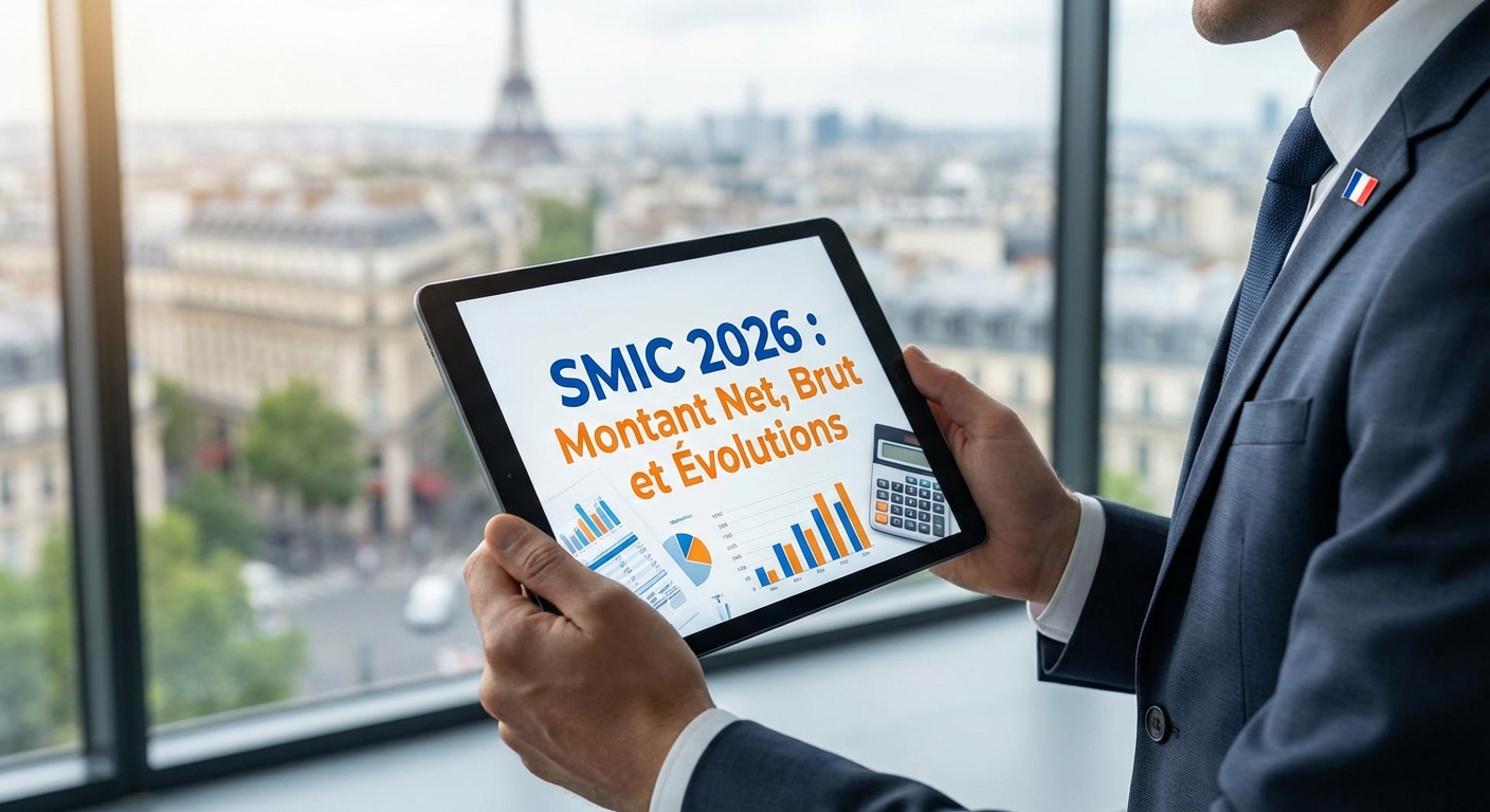 Smic 2026 montant net brut evolutions