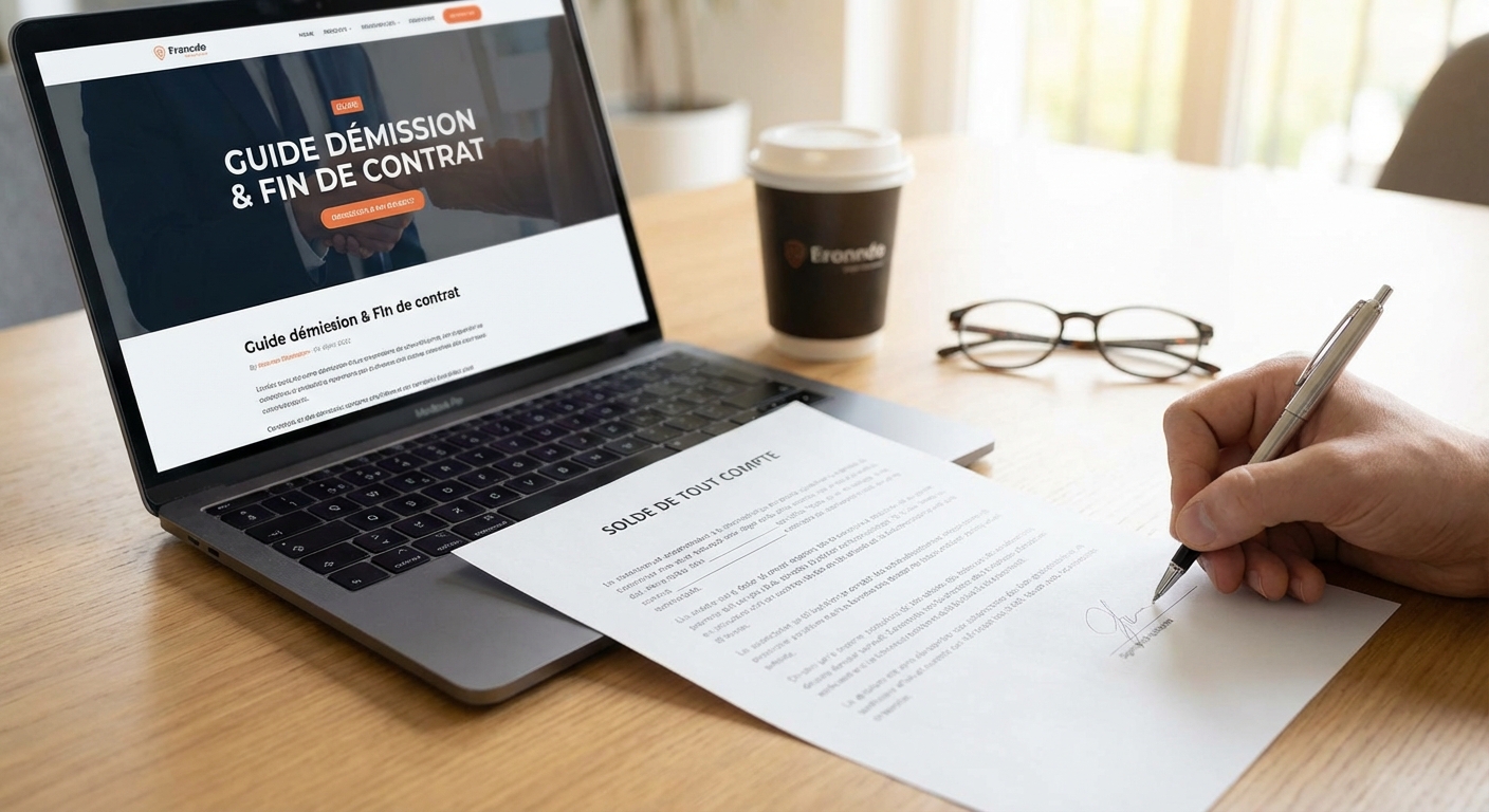 Solde de tout compte demission