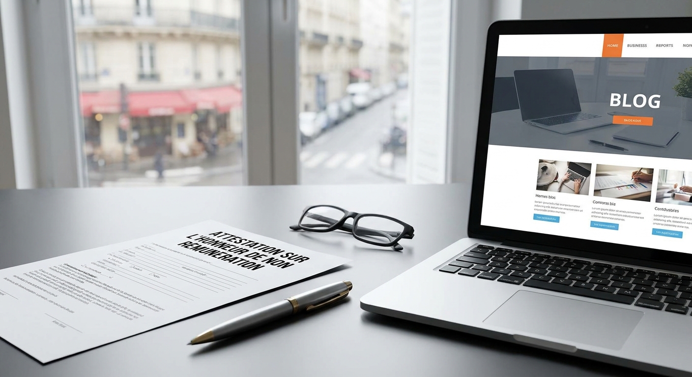 Attestation non remuneration sasu france travail