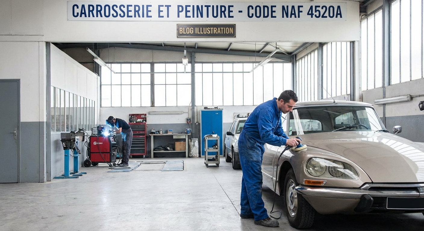 Code naf carrosserie choisir