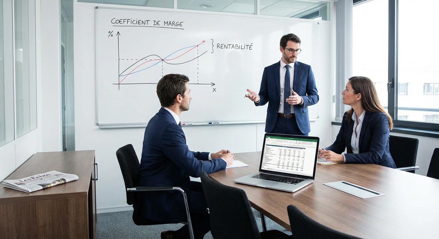 Coefficient de marge calcul facile