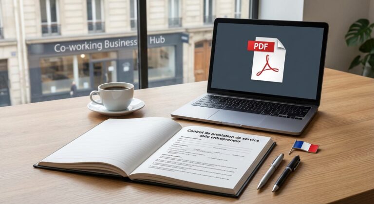 Contrat prestation service auto entrepreneur pdf