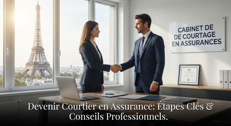 Devenir courtier assurance