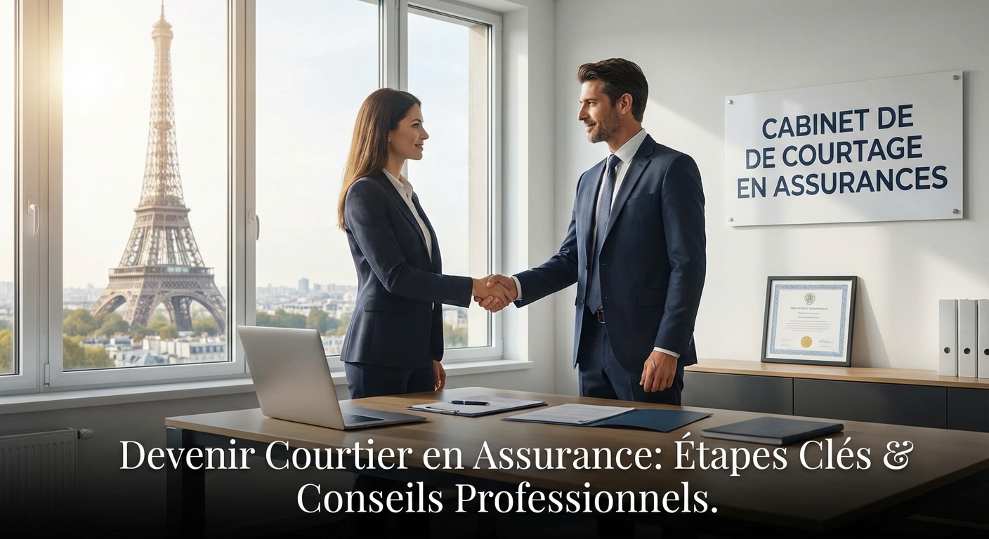 Devenir courtier assurance