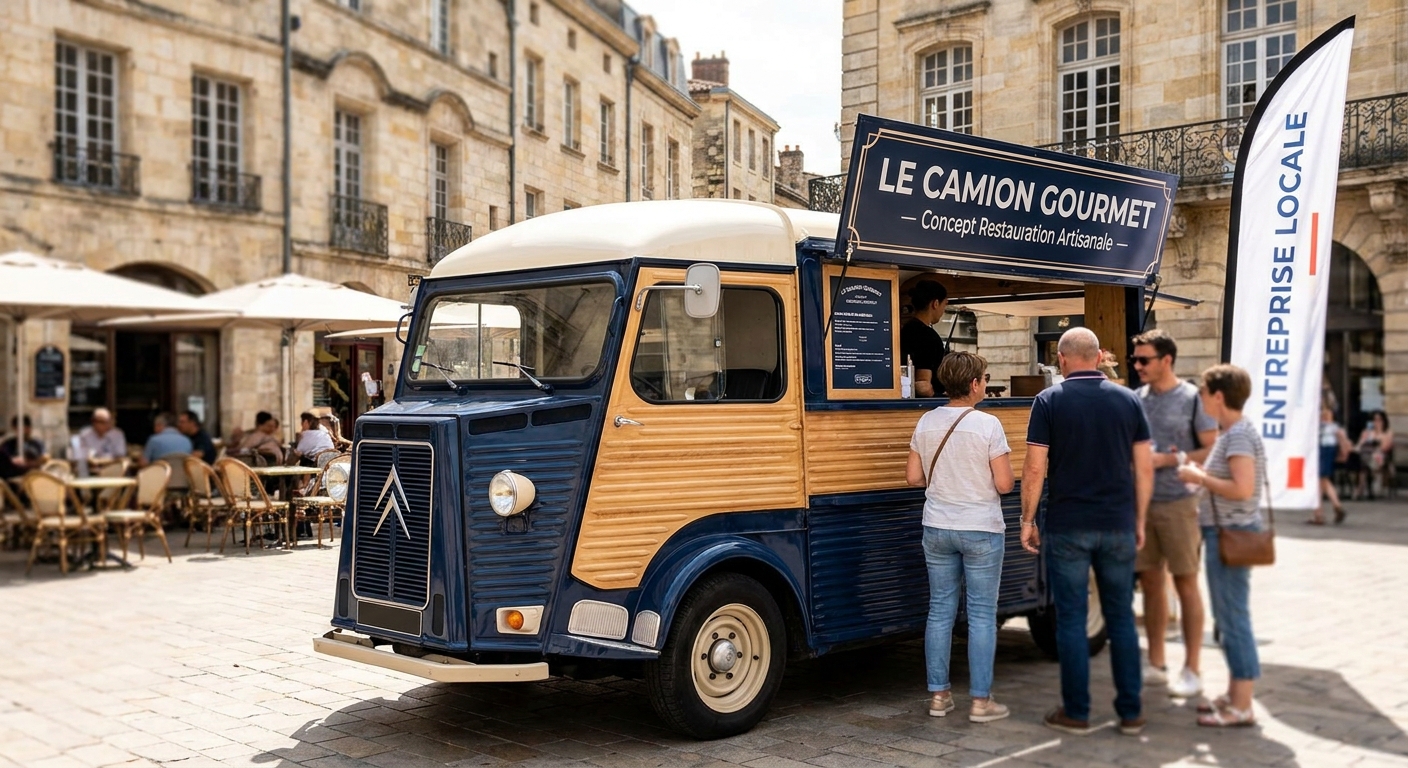 Lancer food truck concept rentable