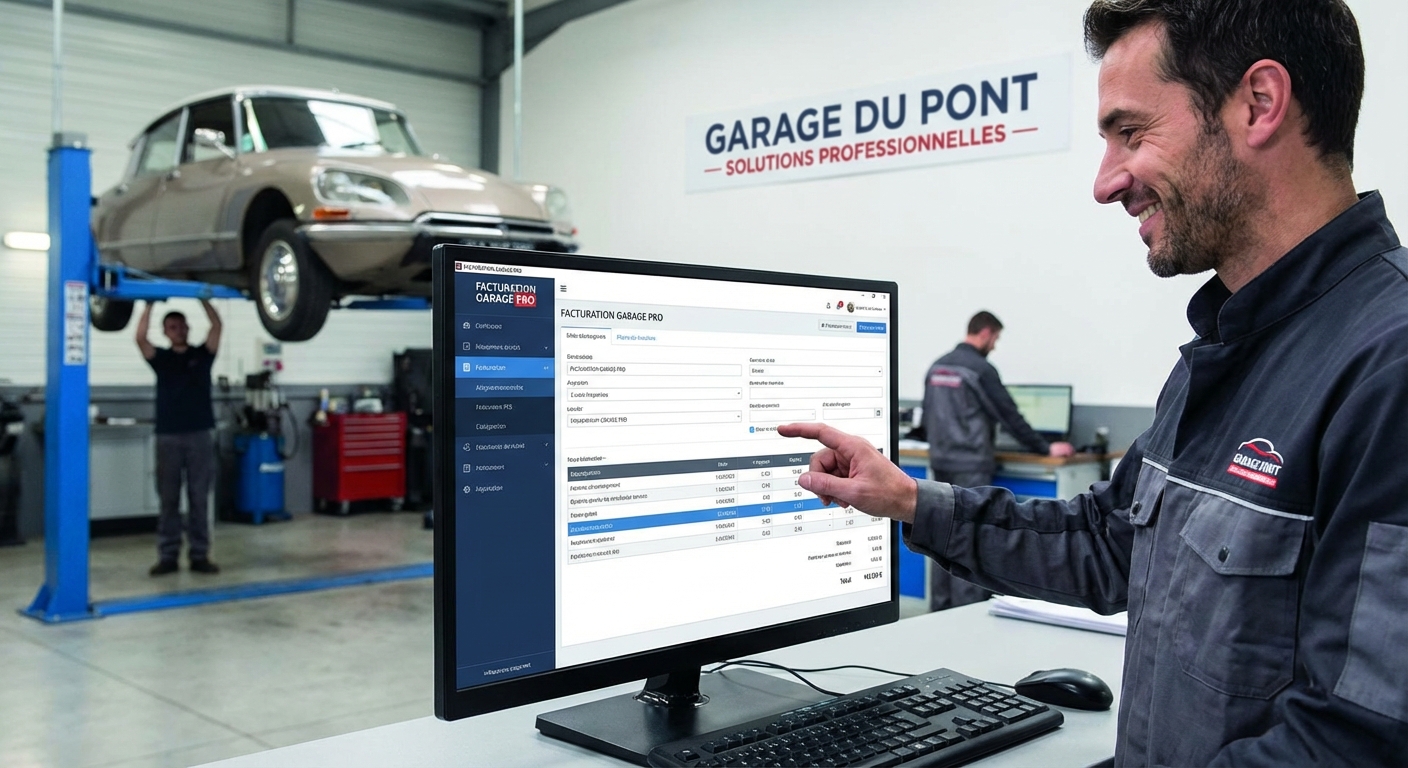 Logiciel facturation garage automobile