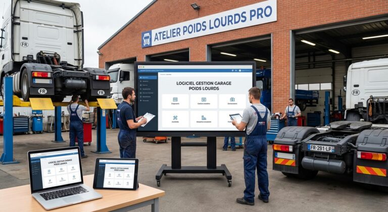 Logiciel garage poids lourds choisir