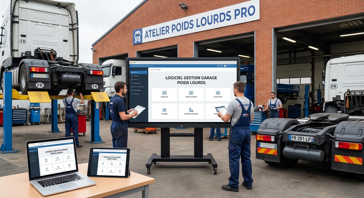 Logiciel garage poids lourds choisir