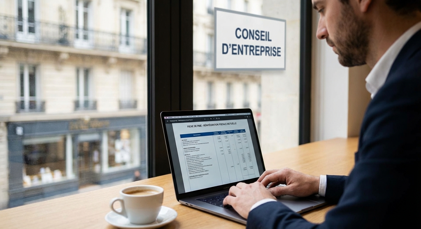 Reintegration fiscale fiche de paie