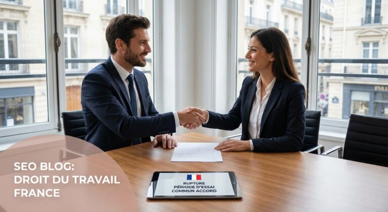 Rupture periode essai commun accord