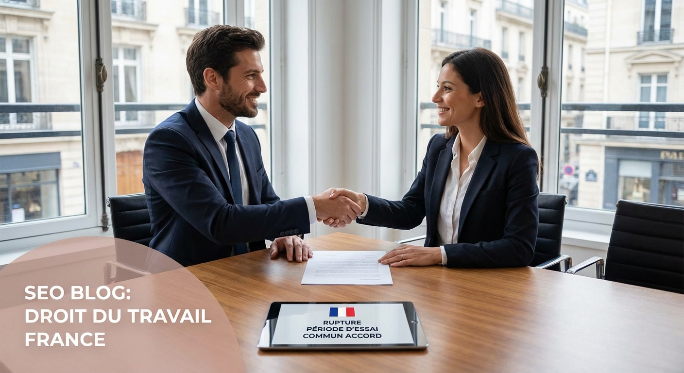 Rupture periode essai commun accord