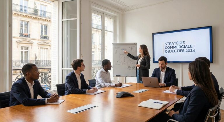 Strategie commerciale plan action objectifs
