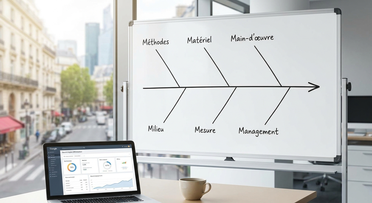 Diagramme ishikawa vierge modele telecharger