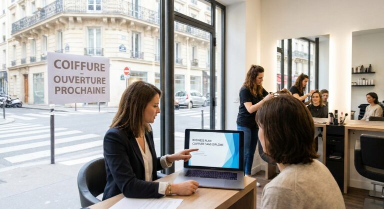 Ouvrir salon coiffure sans diplome voies legales