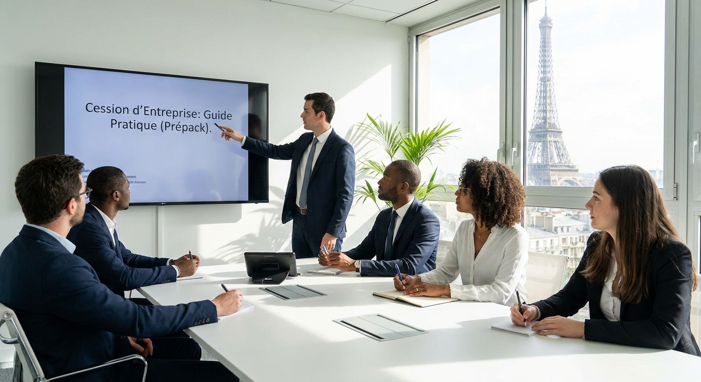 Prepack cession sauver entreprise difficulte