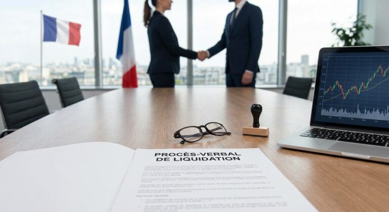 Pv liquidation cloture societe associe unique