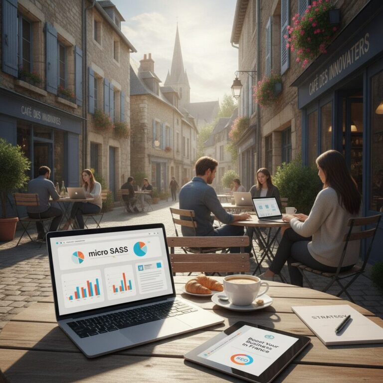 Creer lancer micro saas rentable france