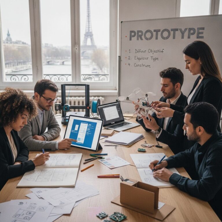 Creer prototype fonctionnel impression 3d usinage cnc