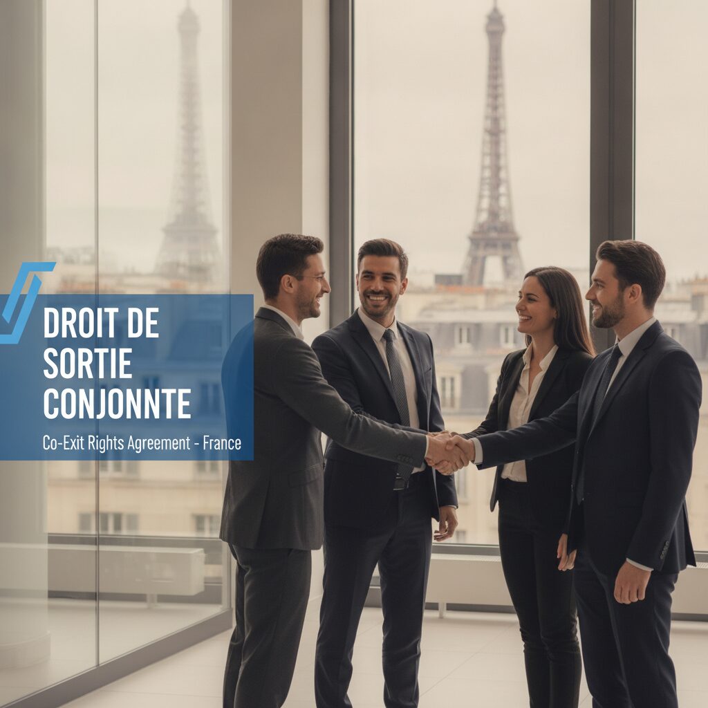 Droit sortie conjointe tag along pacte associes