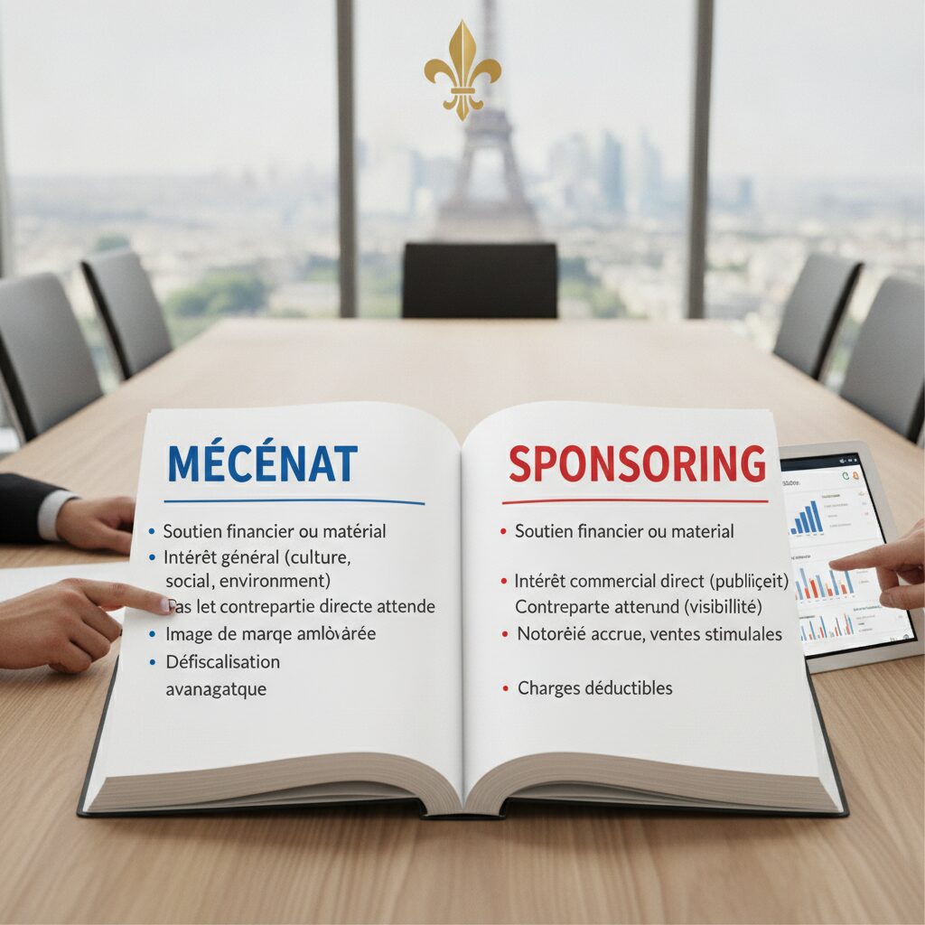 Mecanat sponsoring comparatif fiscalite