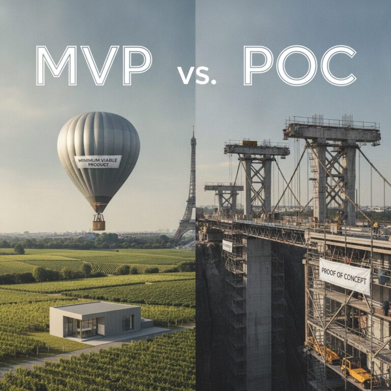 Poc mvp quelle approche projet innovant