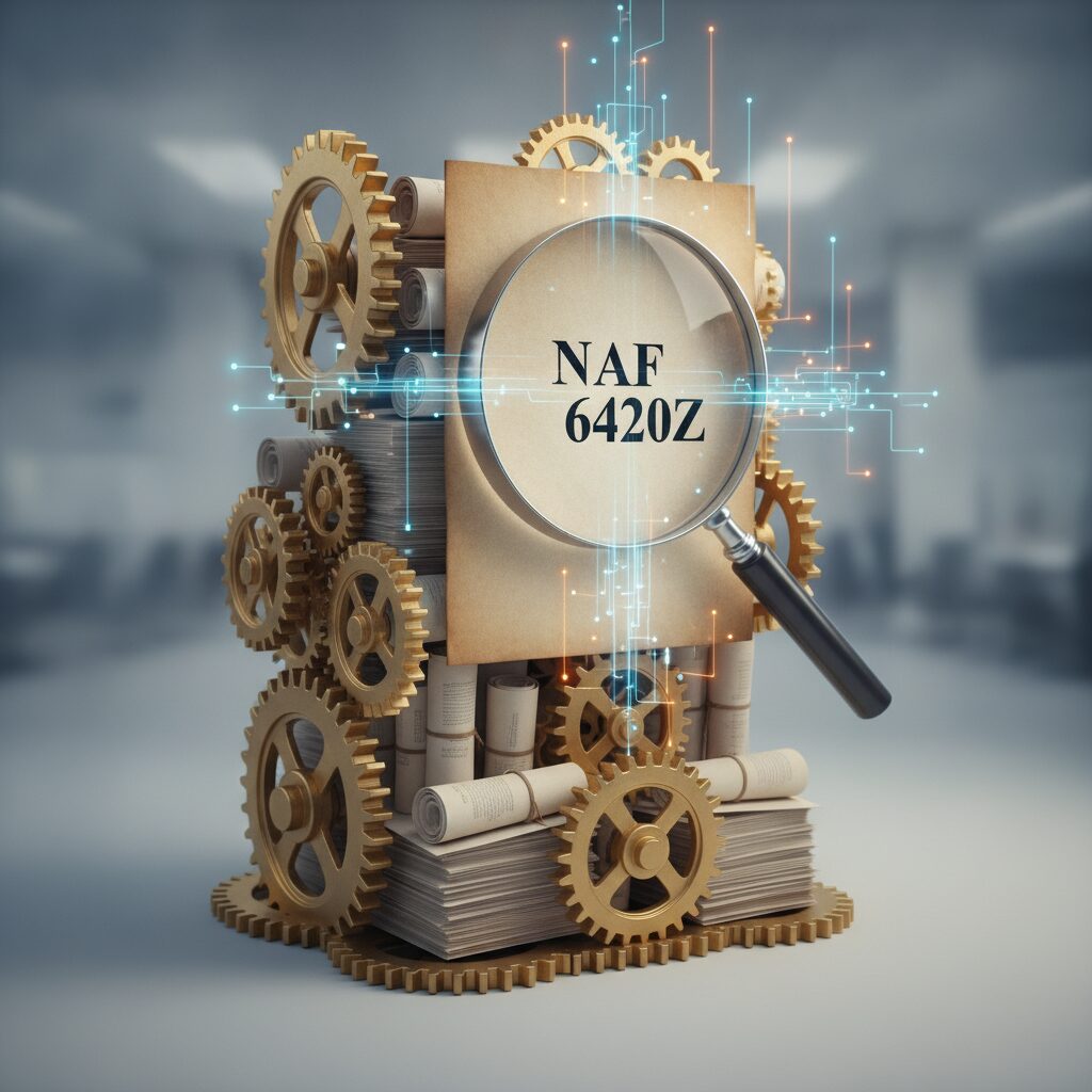 Code naf societe holding