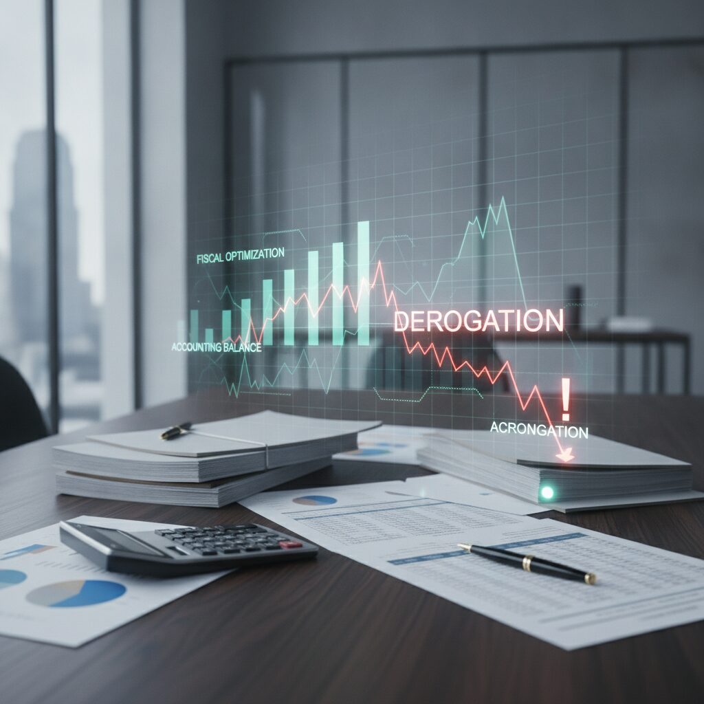 Amortissement derogatoire levier fiscal tpe